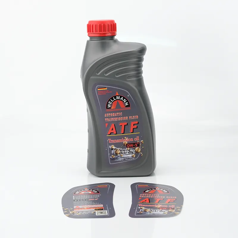 Blaasgieten van HDPE-olieflessen met IML-label