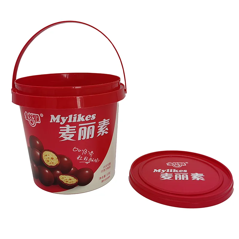 PP-snackcontainer IML-label spuitgieten