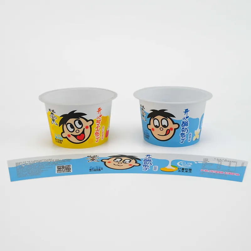 PP Yoghurtbeker IML-label spuitgieten