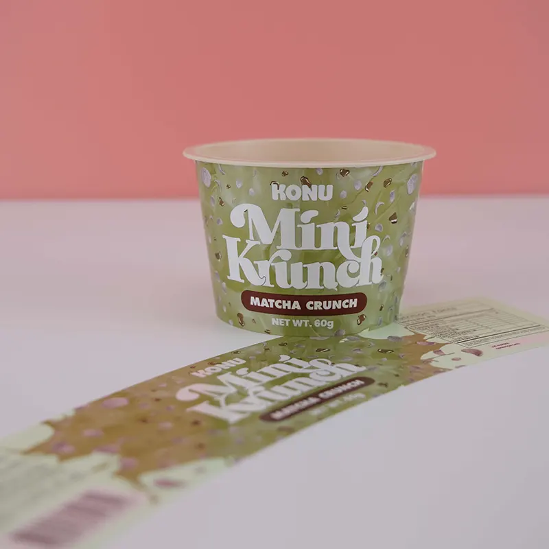PP Yoghurtbeker Spuitgieten IML-label